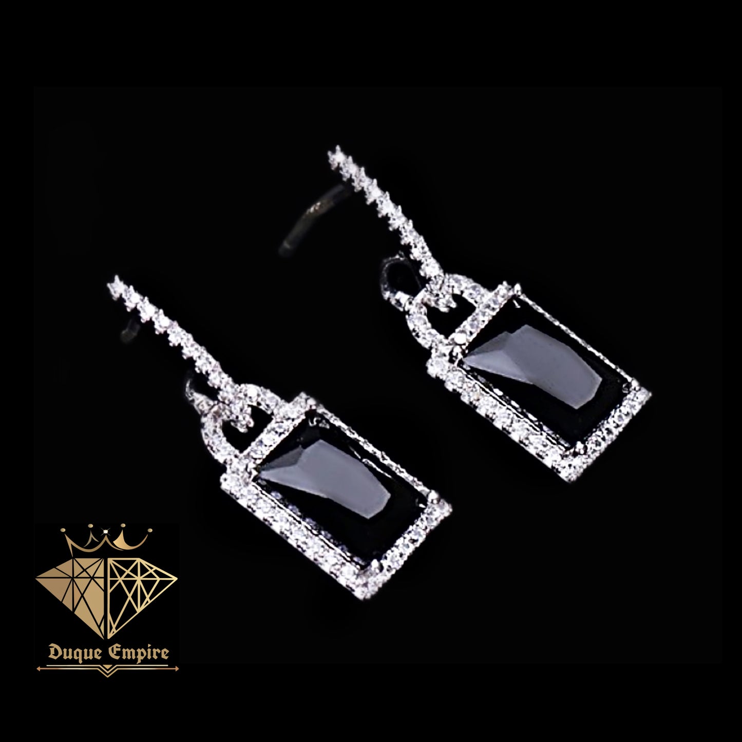 Black Mikka Earrings