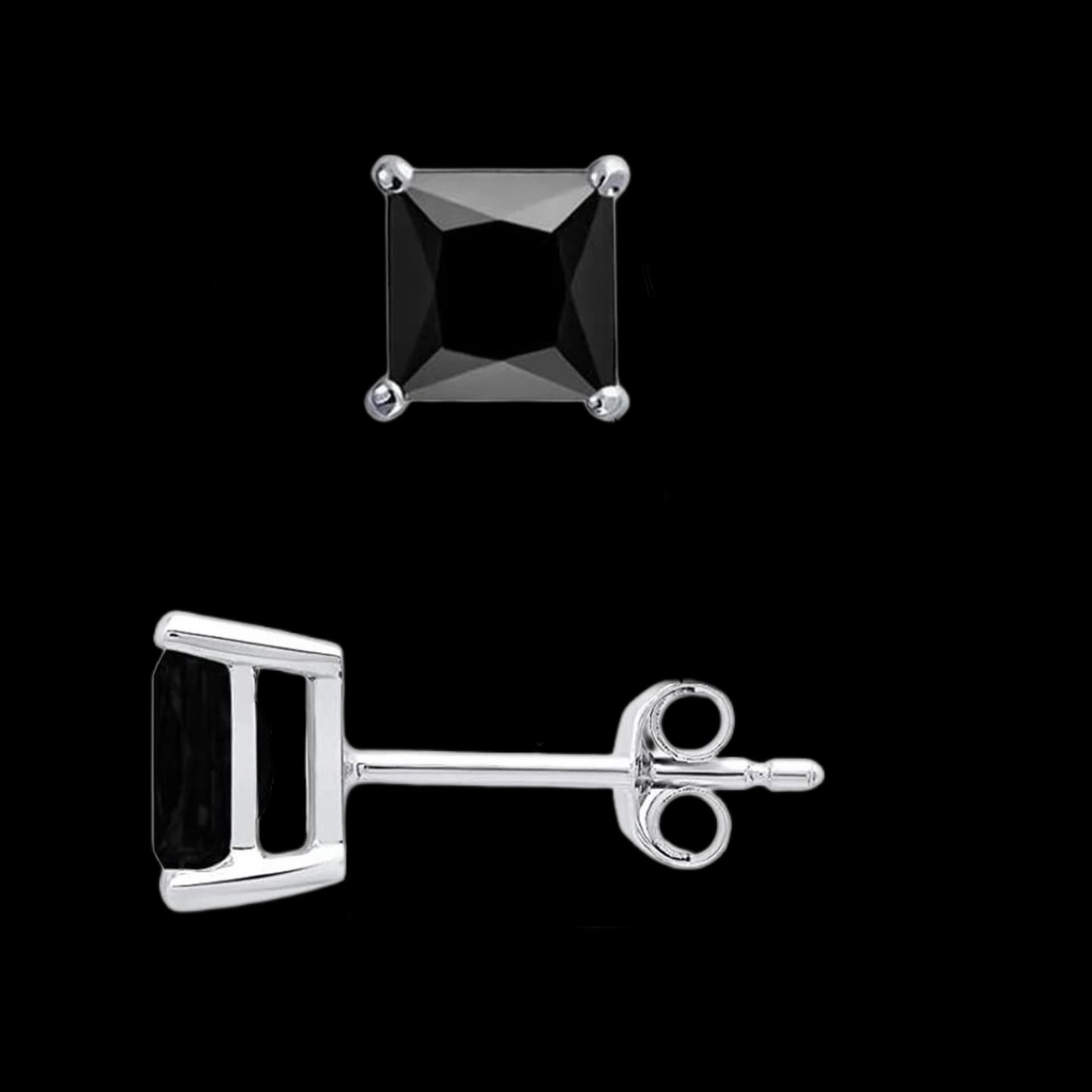 Black Princess Earrings